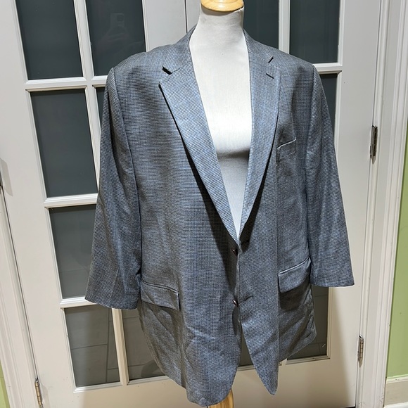 Ralph Lauren Other - Ralph Lauren wool silk sport coat blazer 52R gray luxury